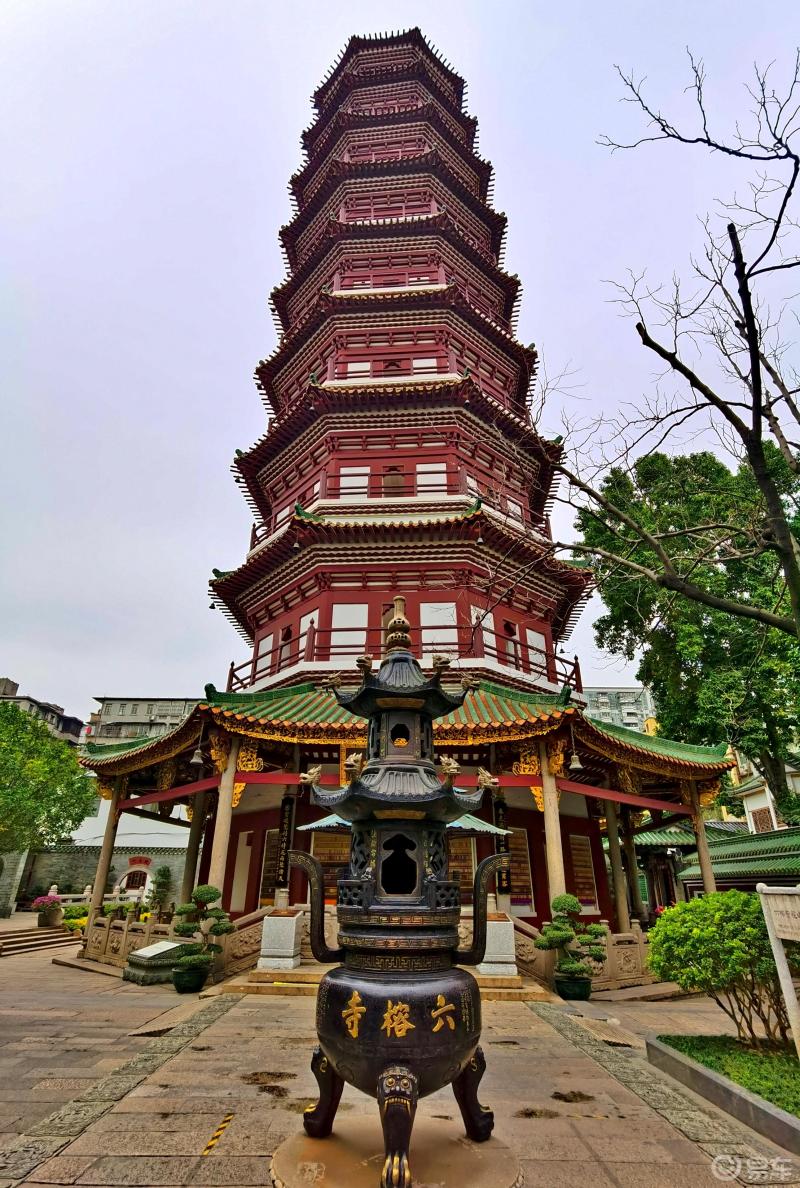 广州六榕寺一座历史悠久海内外闻名的古刹佛教圣地