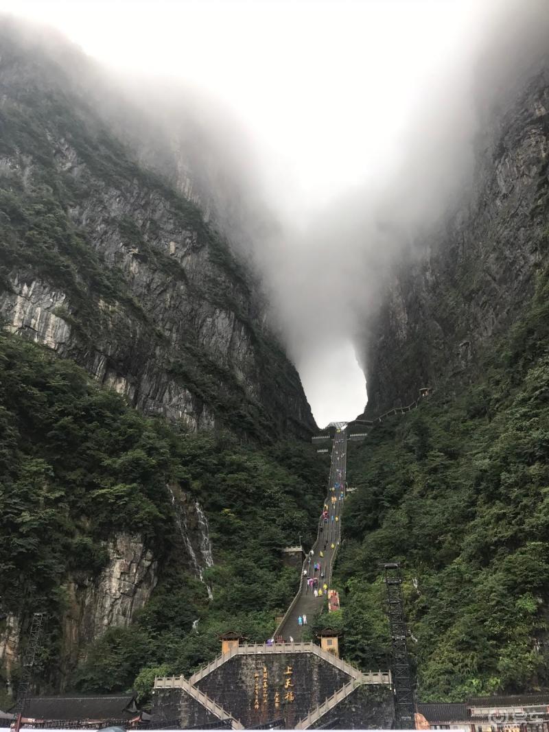 美丽的袁家界 阿凡达电影取景地 张家界天门山风景区 世界第一天梯