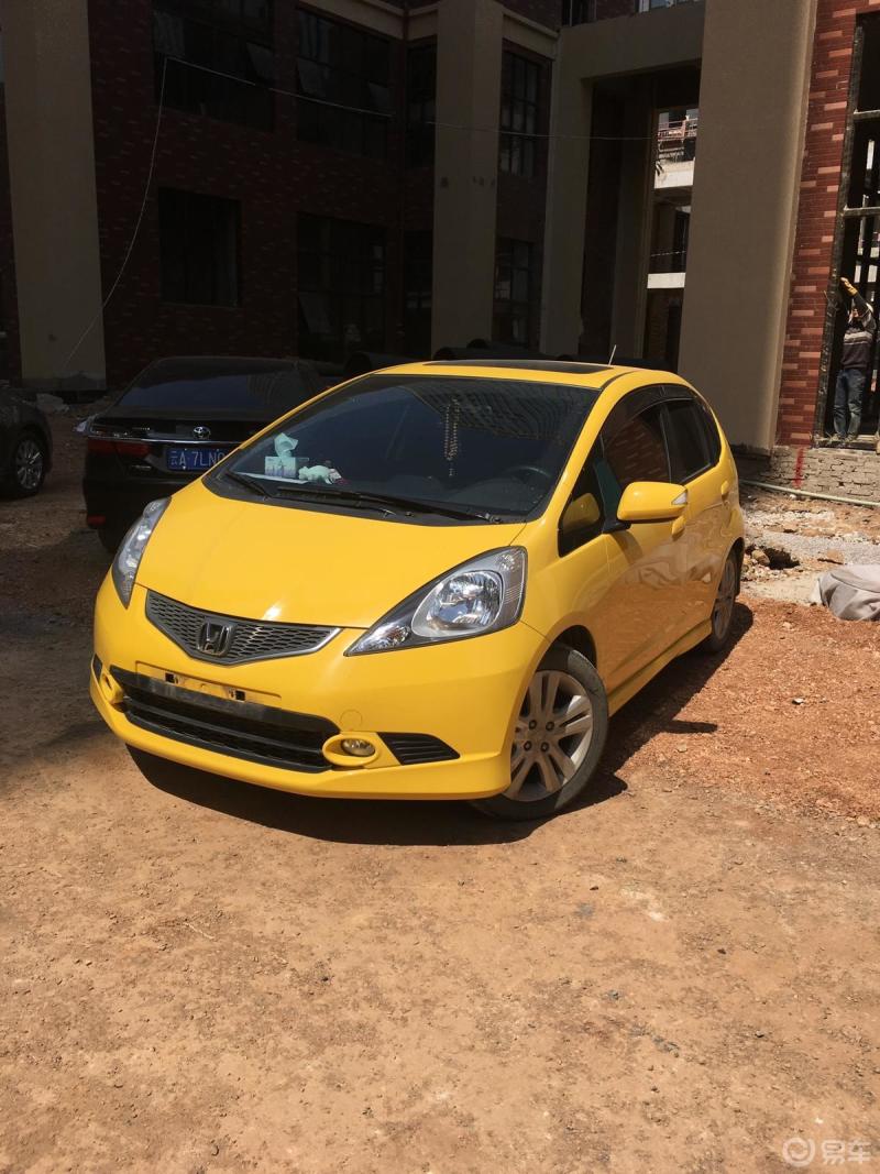 我来发点老车经典的二代飞度ge8炫酷运动版