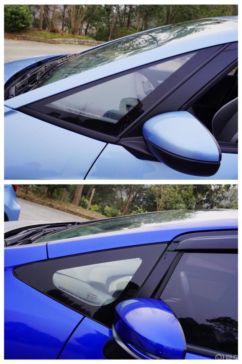 全新飞度车窗的整体线条跟三代非常相似但新车拥有全新的a柱设计