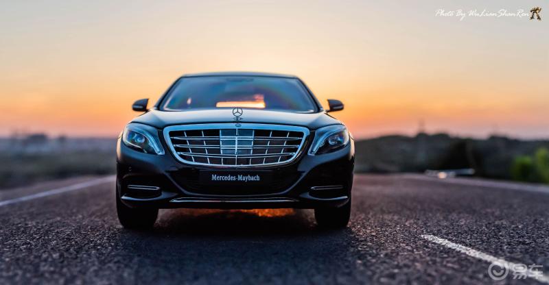 易起来rua车模型奔驰普尔曼迈巴赫s600加长版车模autoart