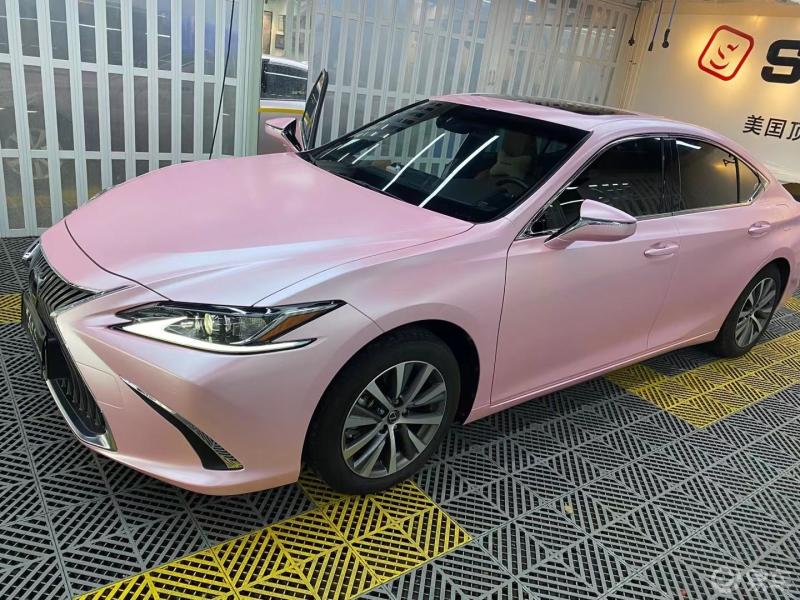 es200改色贴膜电光樱花粉_雷克萨斯es社区_易车社区