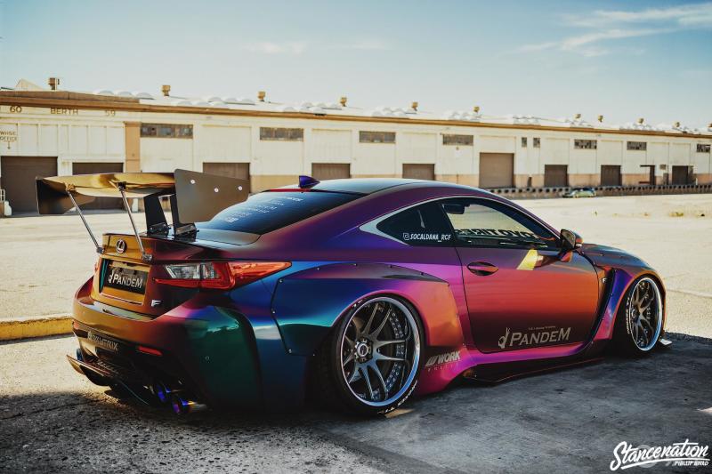 雷克萨斯rcf改装宽体套件rocketbunny