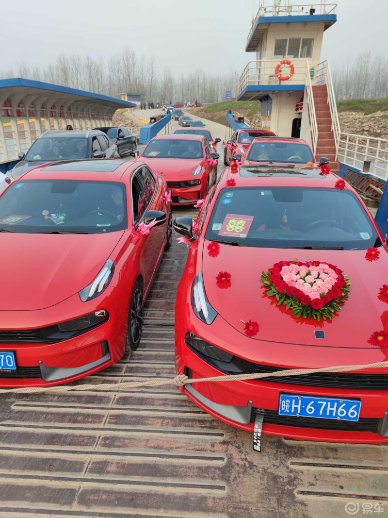 安庆领克婚车队前来报道05