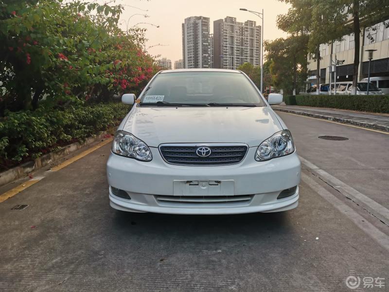 经典丰田花冠运动版18l04年上牌原车运动包围黑色极其稀有品种