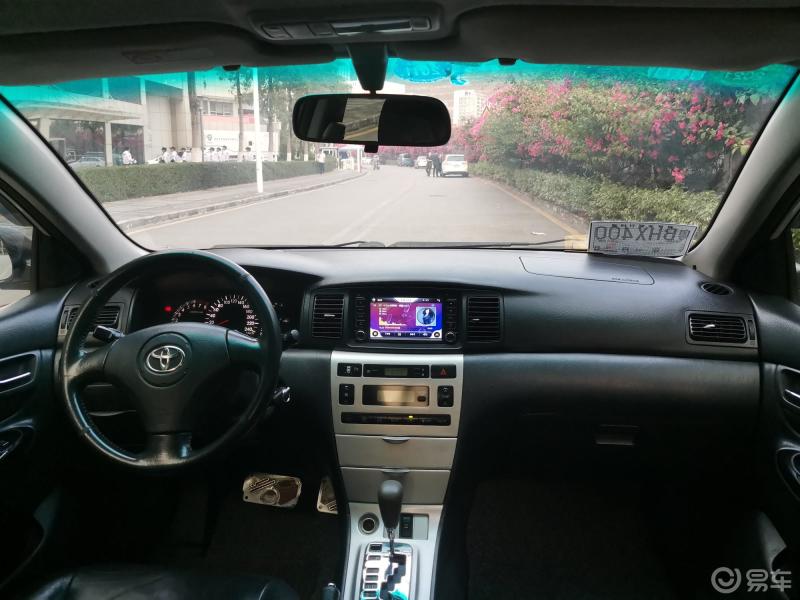 经典丰田花冠运动版18l04年上牌原车运动包围黑色极其稀有品种