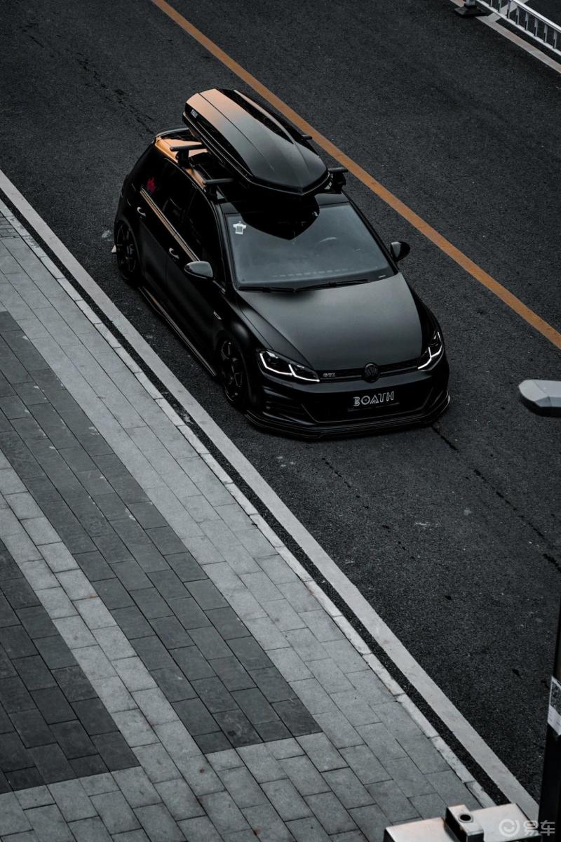 看大神拍的黑武士golf 7.5,膜拜!_高尔夫社区_易车社区