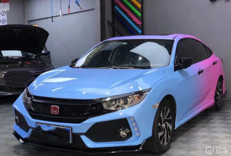 渐变色漂亮不东风本田思域