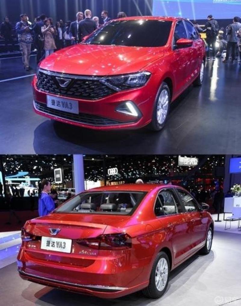 捷达va3外观大气颜值很高的一款家用轿车