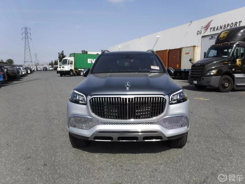 21款奔驰迈巴赫gls600灰银双拼