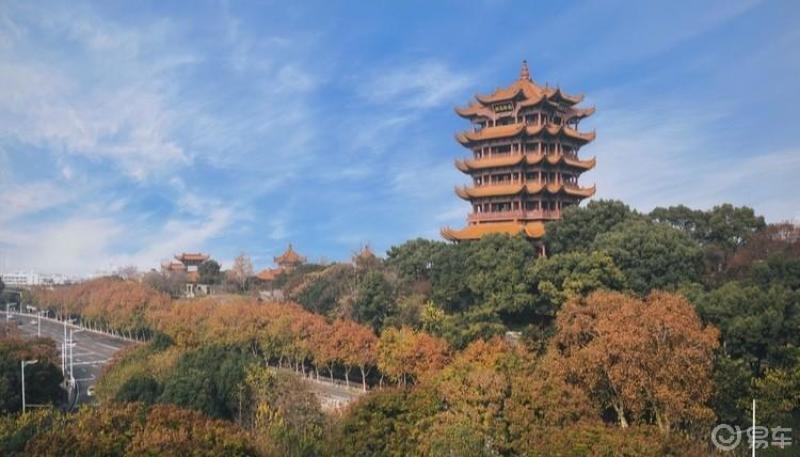 武昌蛇山的黄鹤楼