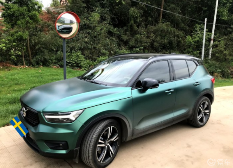 从水晶白到宝石绿xc40改色"焕新记"_沃尔沃xc40/沃尔沃xc40 纯电动