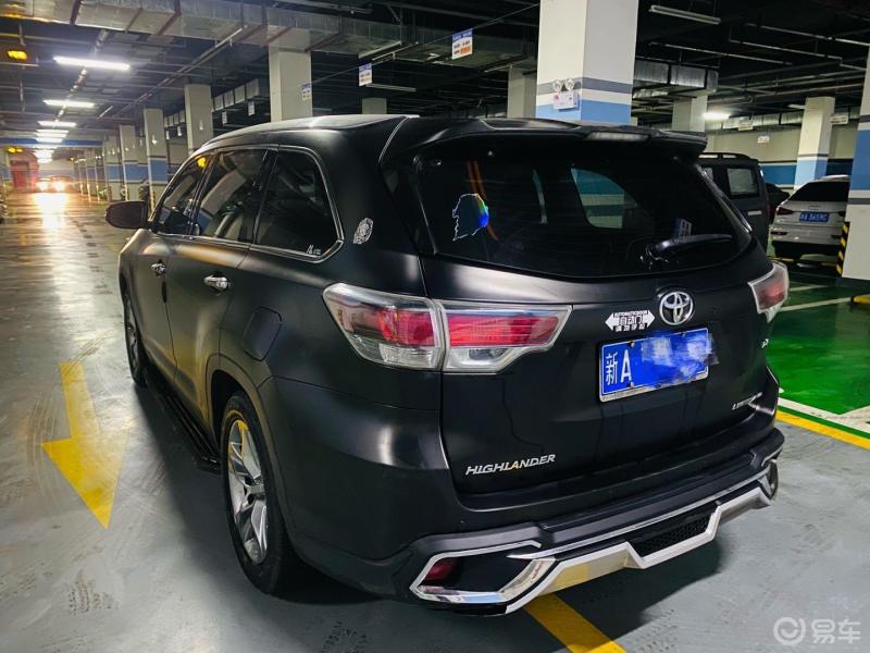 汉兰达贴了一个原车的改色膜,再也不怕鸟拉屎了.