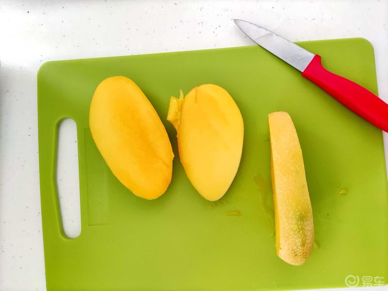 楼顶去观光芒果的新切法