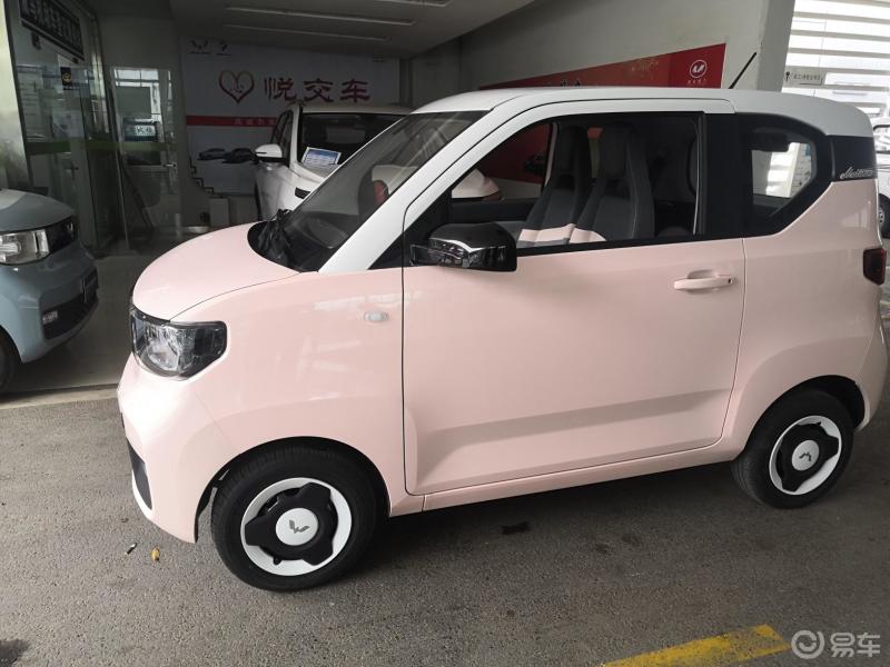 看看新款宏光mini電動車馬卡龍