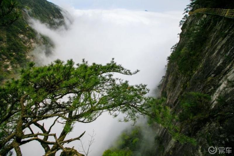 秀美的青山黛色