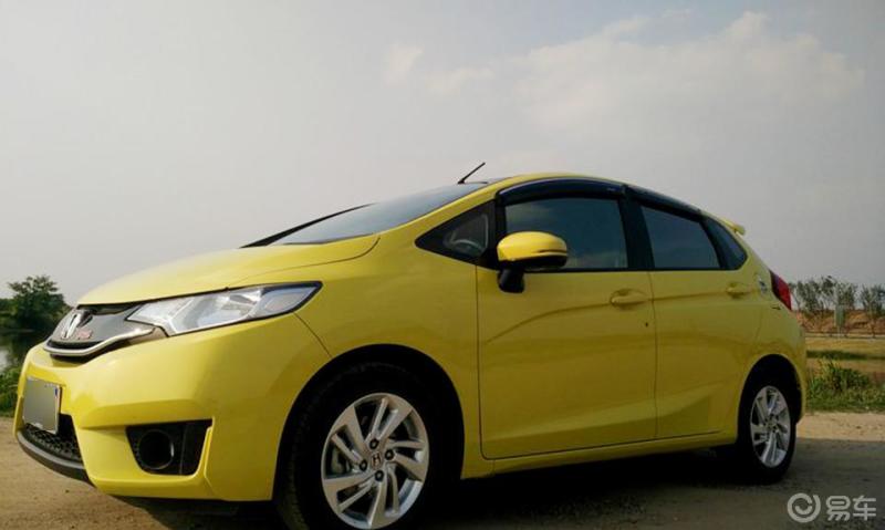 飞度来了#新月黄飞度