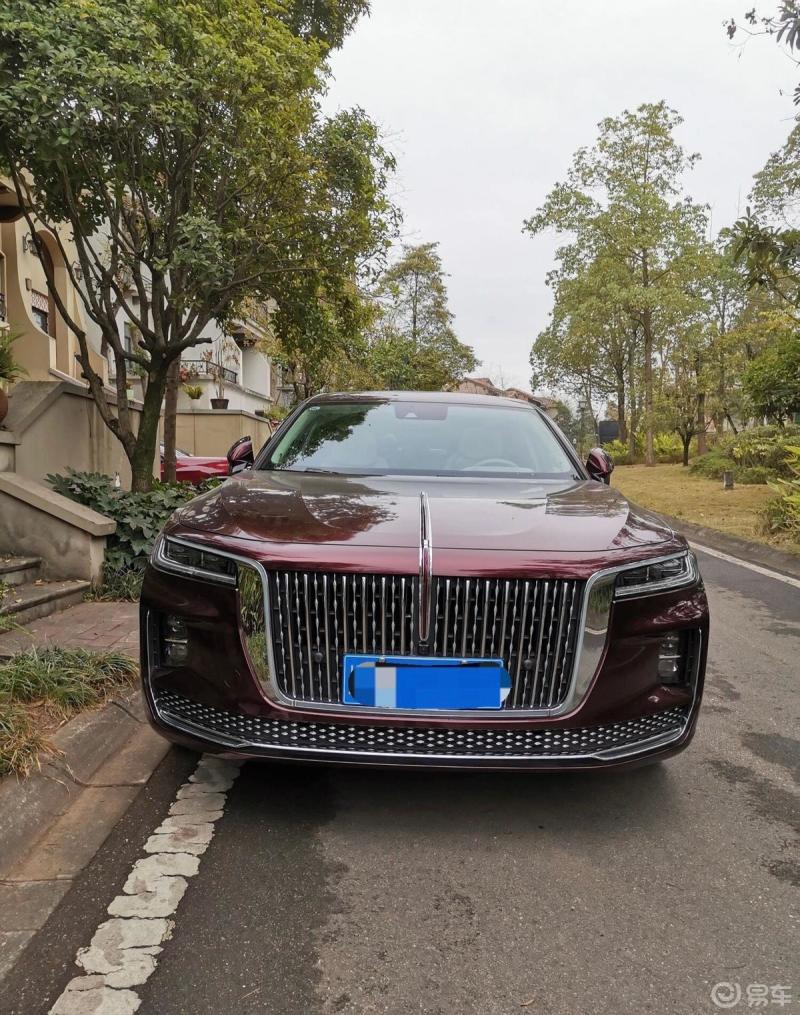 汽車也開始看臉吃飯了# 車型:紅旗h9要說國產車裡我最喜歡的前臉就是