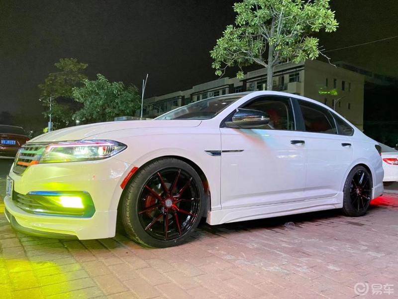 改装新人的大众朗逸plus轻改案例找到属于自己的特色