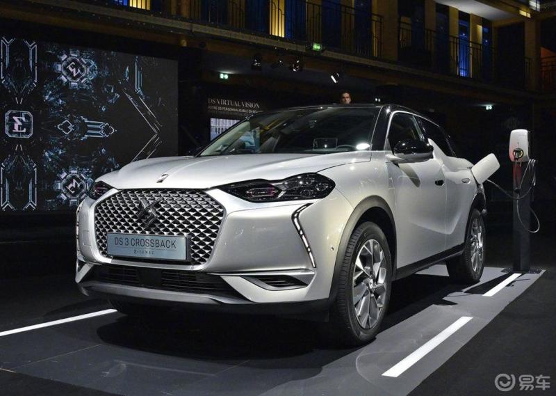 纯电动ds35月21日ds品牌的首款纯电动车ds3crossba