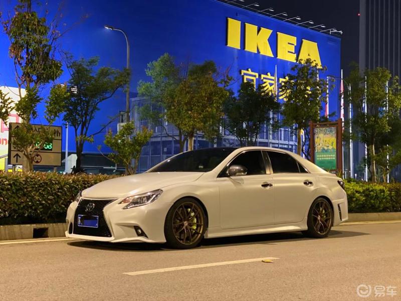 丰田锐志改轮毂这个效果怎么样你们觉得好看就行我随意