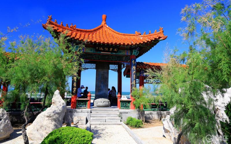 清雾缥缈蓬莱阁登高望远感受岁月沧桑时光蹉跎