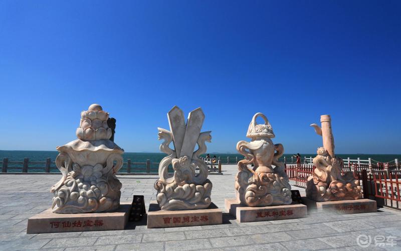 清雾缥缈蓬莱阁登高望远感受岁月沧桑时光蹉跎