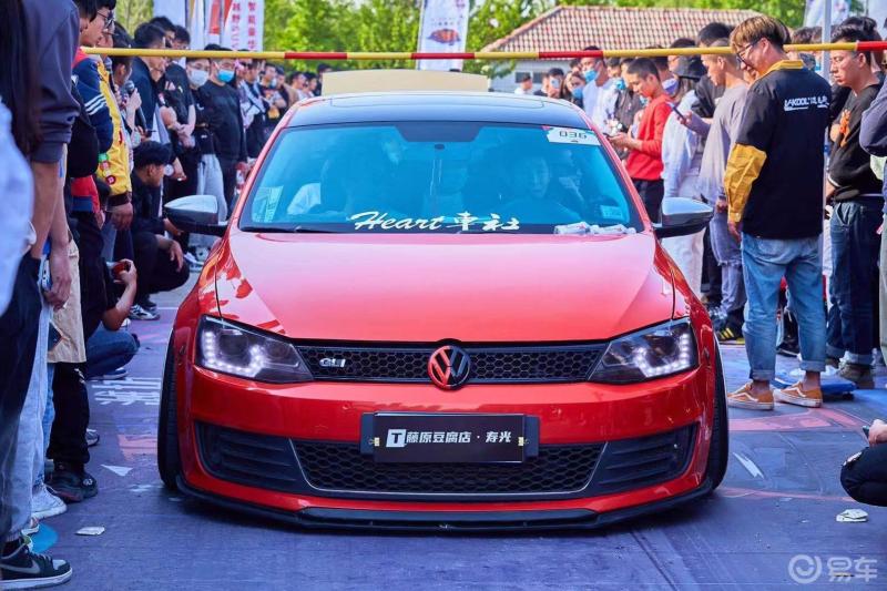 夏日改装评选深夜粉卡速腾mk6