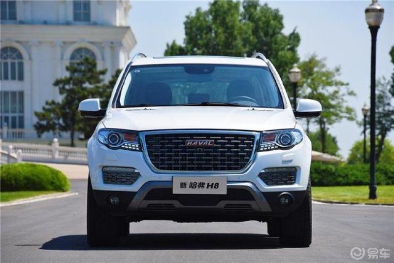 汽车也开始看脸吃饭了#车型:h8新款哈弗h8采用全新的前脸造型设计盾 