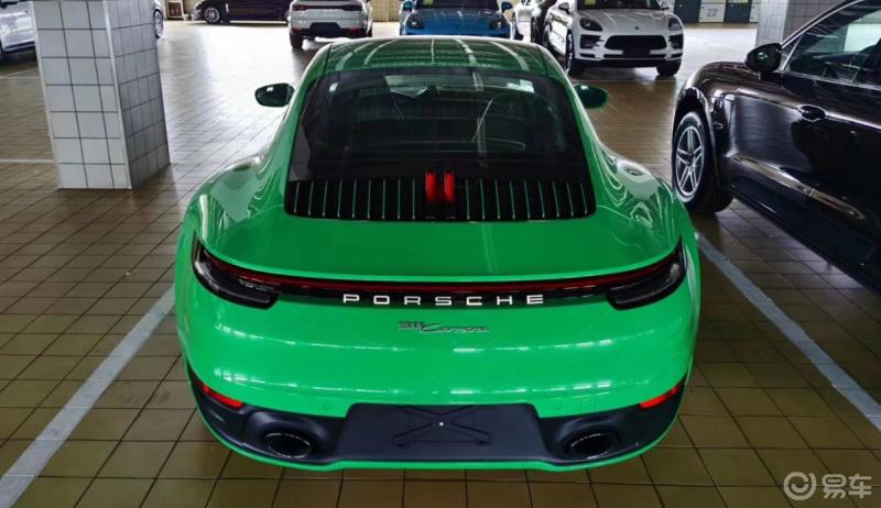 每日一车# 保时捷911卡雷拉,绿色青蛙你喜欢么?