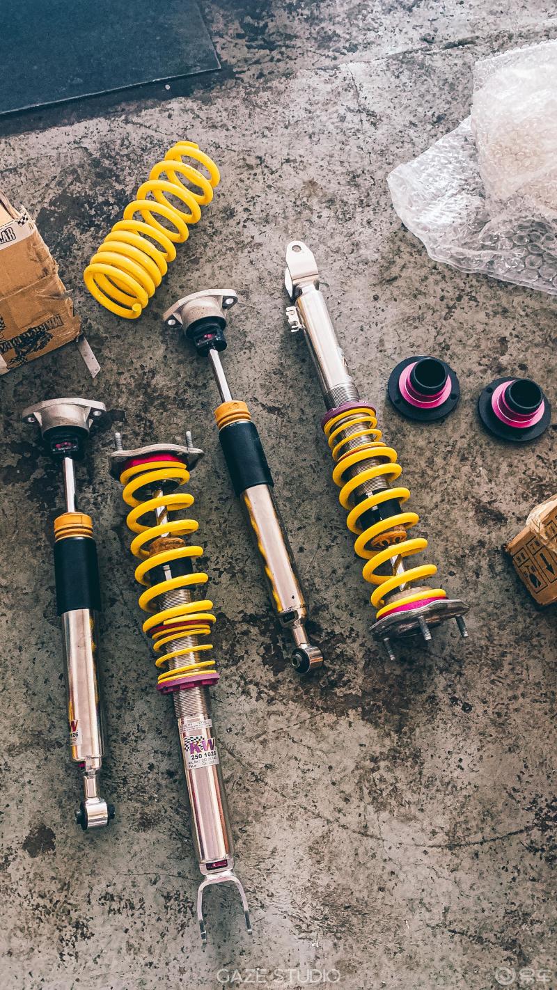 敲黑板安装kw避震你一定要看说明书