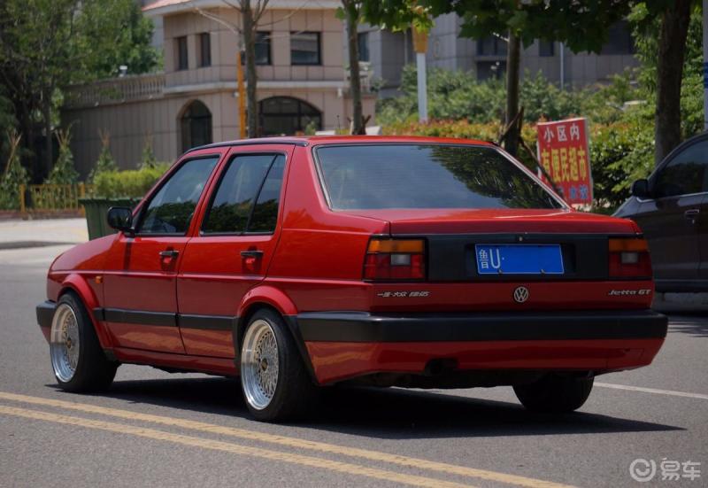 我有捷达# 经典的方头捷达,改装的太漂亮了可以收藏的情怀大玩具.