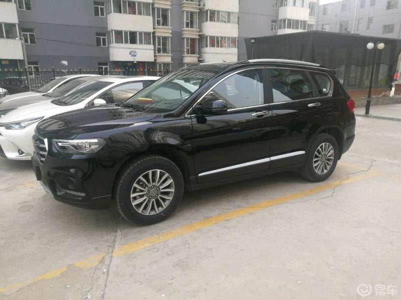 每日一帖三代哈弗h6看这黑色大西装高贵又不失典雅豹子眼睛似的大灯