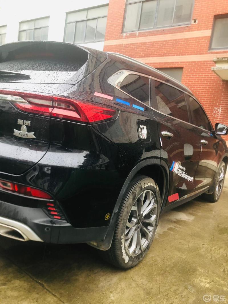 提车:我的是星途txl钻石版黑色,当初的我的提车价格是十四万五千四