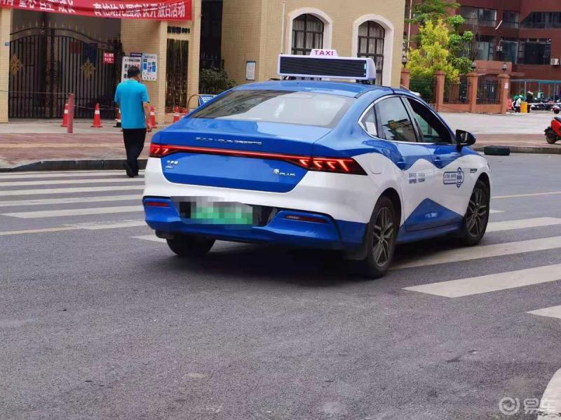 秦plus出租车已上线了真帅