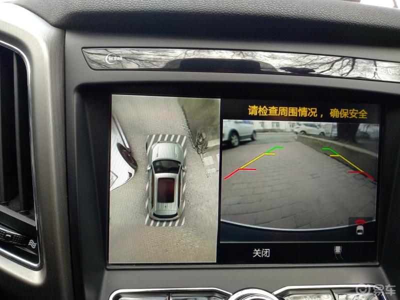 江苏长安cs75车友会长安cs75360度全景影像系统的良好表现