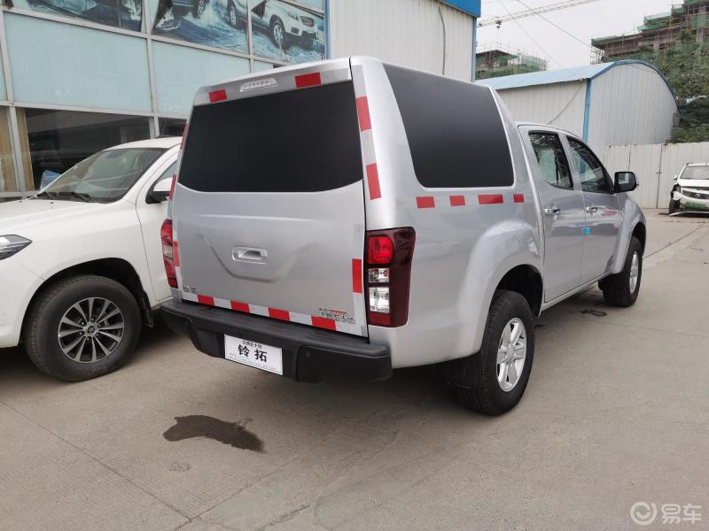厢式运输皮卡又漂亮又实用五十铃可靠耐用非常满意焦作五十铃山阳店