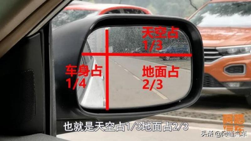 后视镜判断车距非常实用不管新司机还是老司机大家会吗