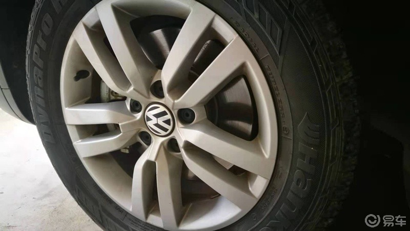 晒轮毂#我的途观轮毂