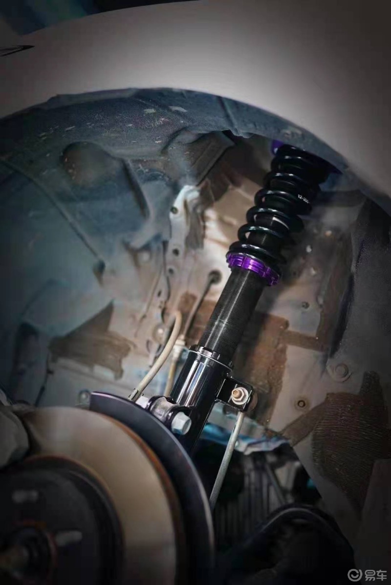 改装雷克萨斯esd2运动版绞牙避震鱼眼塔顶36段阻尼可