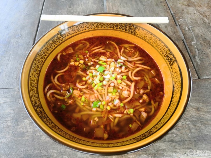 美食慶陽蕎麵餄餎面味道正宗值得推薦