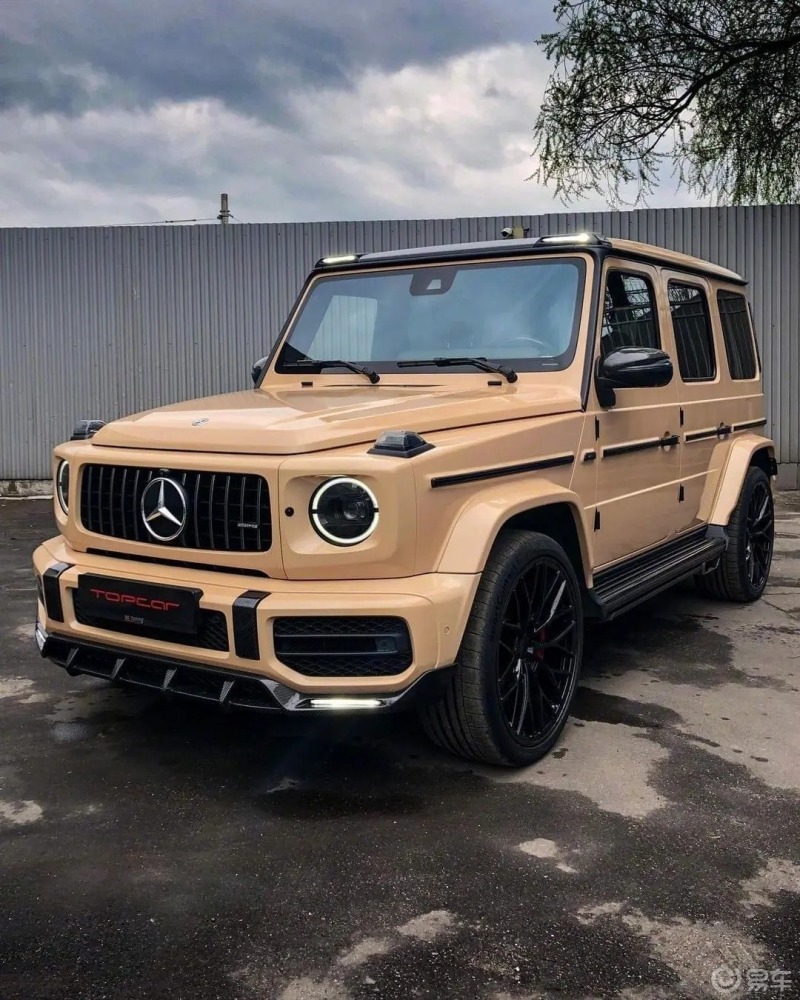 这个配色的奔驰大g,#汽车生活#你给多少分#每日一帖