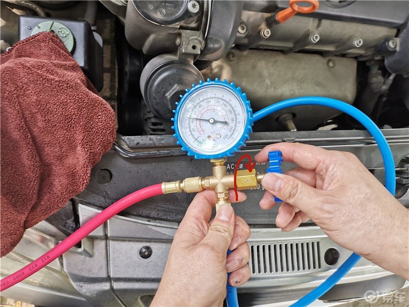 二手polo之自己动手加冷媒强化夏天空调效果