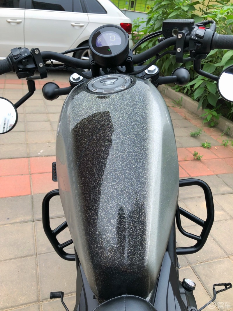 我改我真改本田cm300首改改装双拼糖果漆油箱后泥瓦