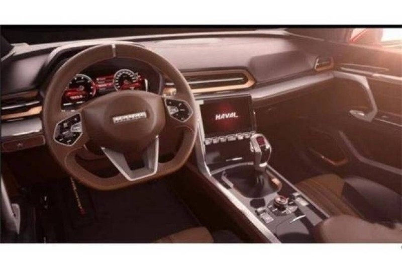 全新的哈弗h10内饰的设计风格也是偏向于年轻化整个的中控布局充满