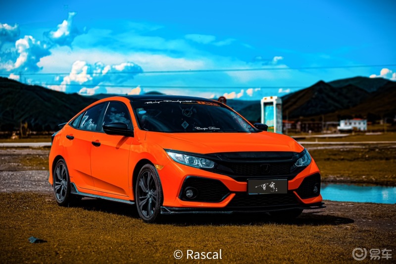 暴力橙思域橙色你爱了吗男女都可用的颜色可萌可酷