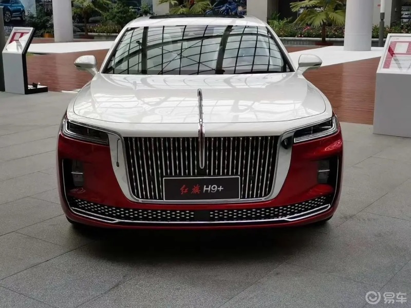 太帅了红旗h9中国红加长