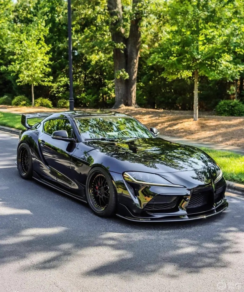 supra黑武士版改装是不是特别霸气汽车改装每日一帖