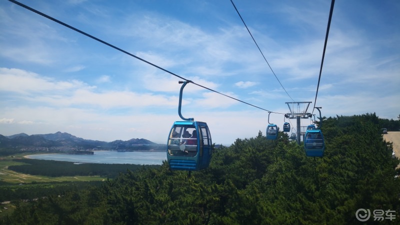 my北京車友會modely威海自駕遊之成山頭海驢島體驗跨海索道騰雲駕霧