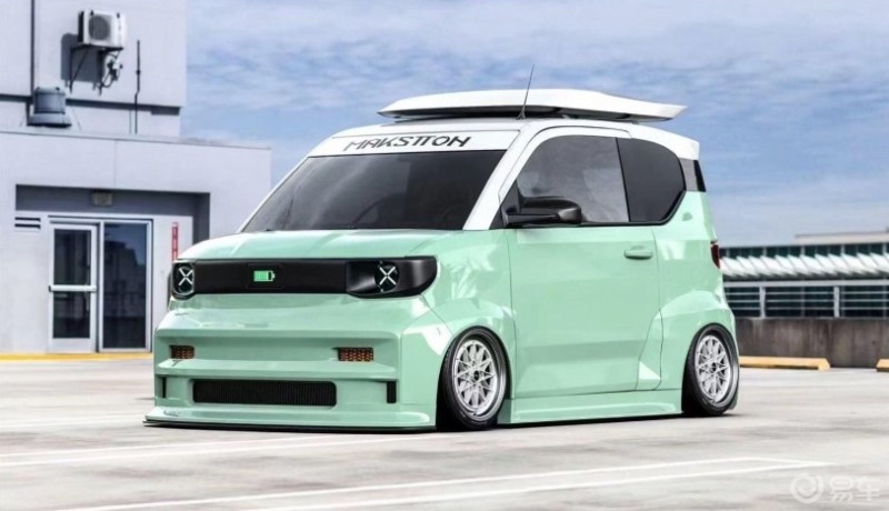 五菱宏光mini低趴造型